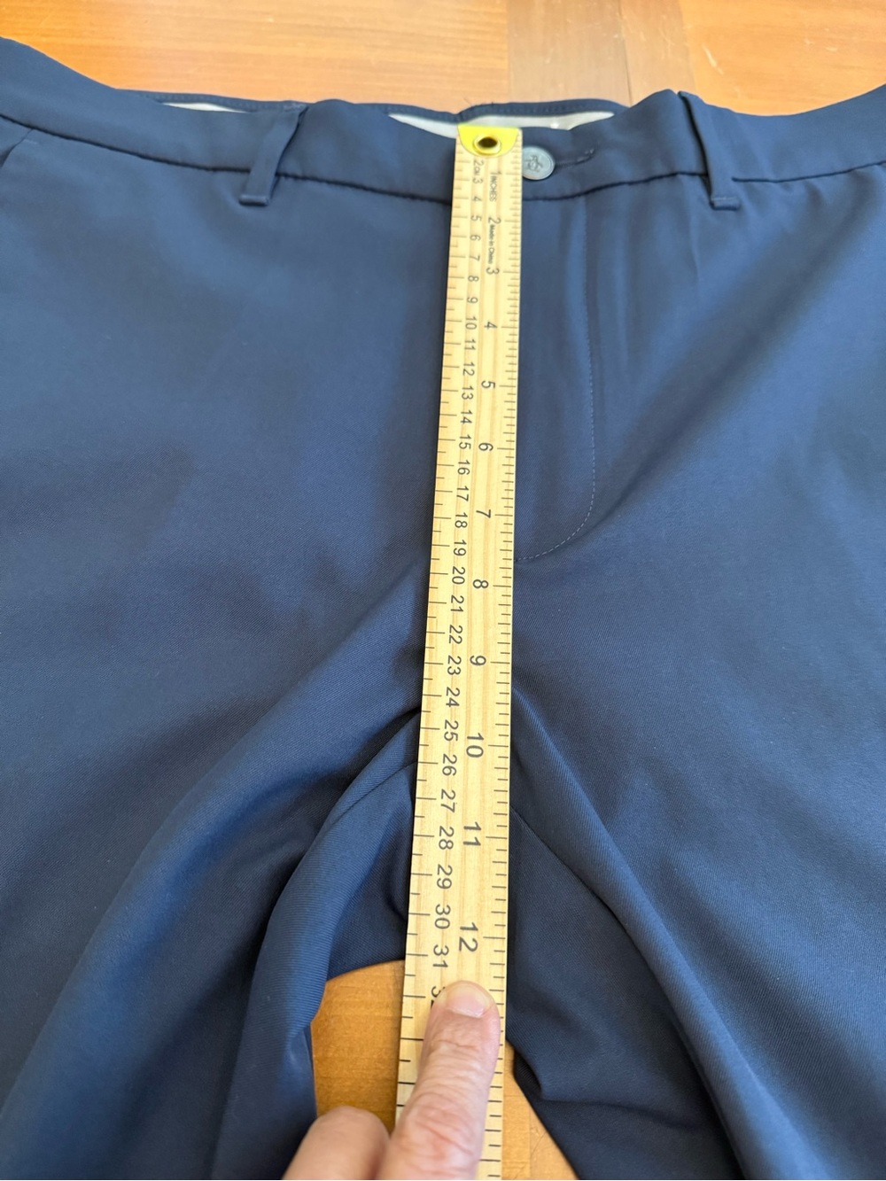Penguin Men’s size 32x32 Navy Dress Pants Pockets Business Casual Golf Comfort - Picture 13 of 15
